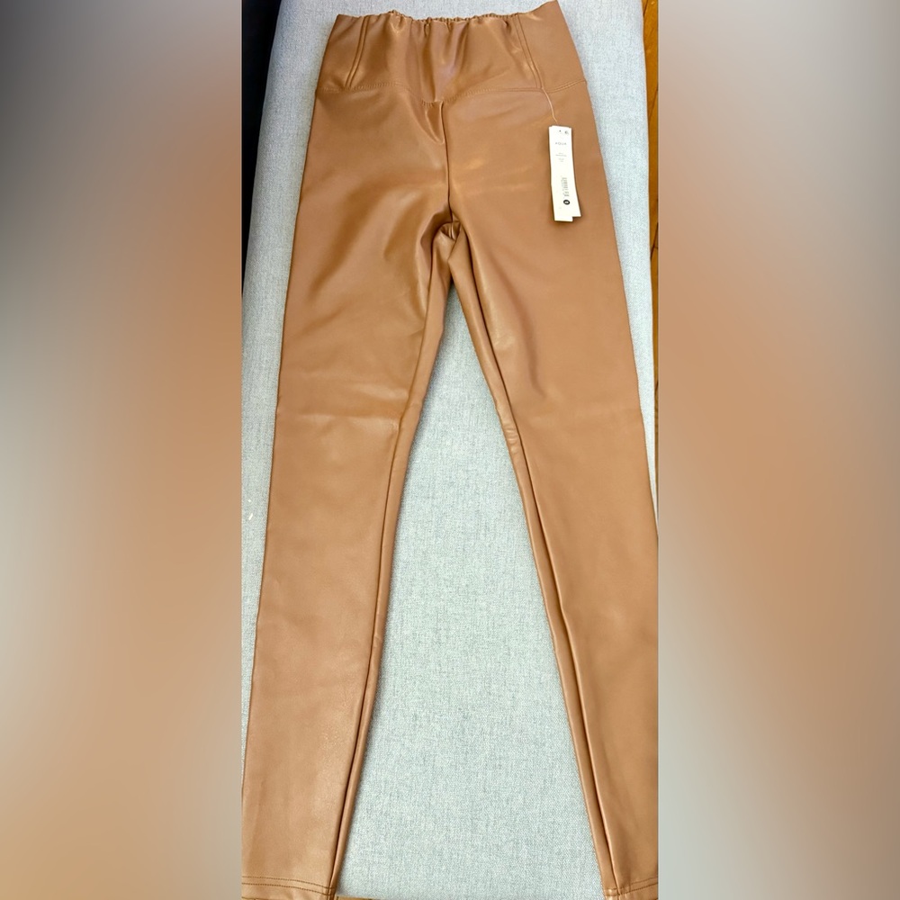 Aqua Tan Leggings